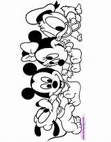 Kerst Goofy Minnie Sheets sketch template
