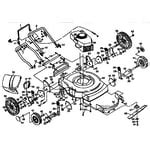 craftsman model  gas walk  mower repair replacement parts