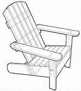 Adirondack Chair Woodworking Blueprints Silla Cedar Buildling Easily Sillas sketch template