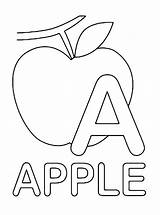 Apple Letter Numbers Letters Uppercase Coloring Pages2color Pages Cookie Copyright sketch template