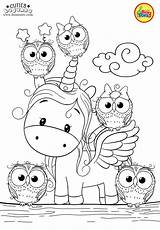 Coloring Cute Pages Cuties Unicorn Bojanke Kids Animal Preschool Printables Books Choose Board Sheets sketch template