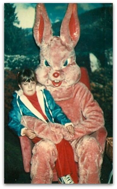 Frightening Photos With The Easter Bunny My Organized Chaos