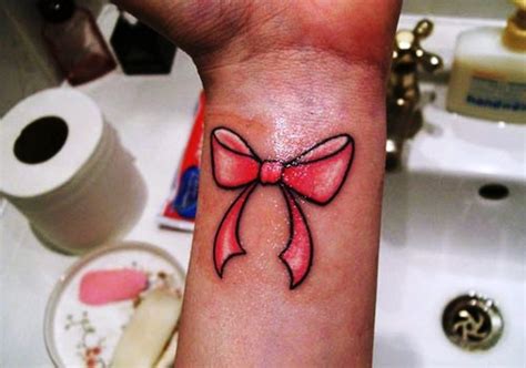 21 Brilliant Ribbon Wrist Tattoos Wrist Tattoo Designs