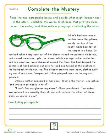 printable mystery picture worksheets