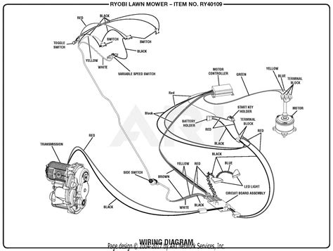 homelite ry    volt lawn mower mfg      rev parts diagram