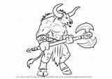 Minotaur Draw Drawing Greek Step Mythology Myths sketch template