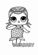 Merbaby sketch template