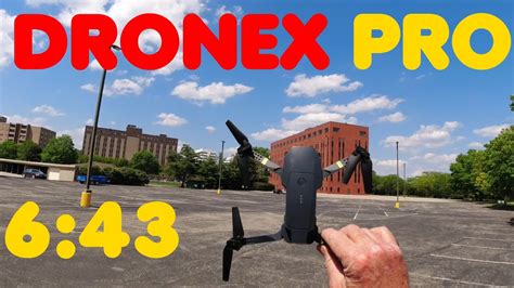 dronex pro battery test  youtube