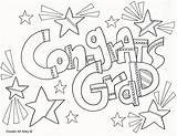 Coloring Pages Getdrawings Alley Doodle Graduation sketch template
