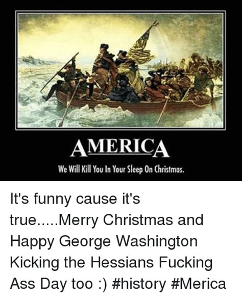 america we will kill you in your sleep on christmas it s