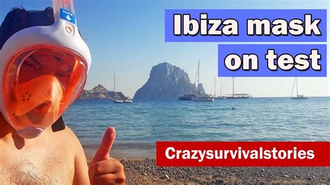 ibiza decathlon snorkelling full face mask review youtube