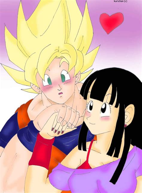 goku and chichi by shirocup on deviantart