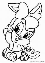 Coloring Pages Sarah Duck Super Looney Baby Tunes Printable Getcolorings Color Colour sketch template
