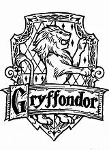 Potter Hufflepuff Crest Gryffindor Gryffondor Blason Colorier Griffondor Loudlyeccentric Hogwarts Clipartmag Choisir Printables sketch template