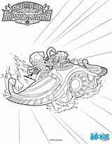 Skylanders Coloring Superchargers Nightfall Hellokids Colorear Spitfire Shado Jouwweb Spyro Línea sketch template
