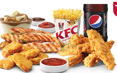 Deal Kfc 20 Chicken Feast Via App 10 Tenders 6 Nuggets Large Chips
