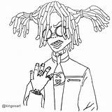 Lil Xcolorings sketch template