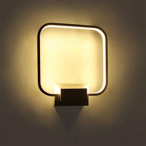 moderne nachtkastje led wandlamp binnenverlichting vierkante wandlamp led wandkandelaar voor
