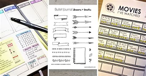 awesome bullet journal printables     creative