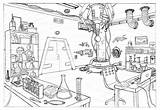 Lab Drawing Science Scientist Mad Drawings Labs Concept Sketches Background Paintingvalley Scene Favourites Illustration Add Choose Board Animation sketch template