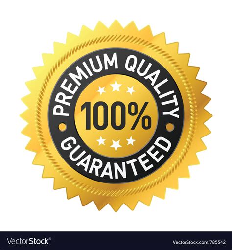 premium quality label royalty  vector image