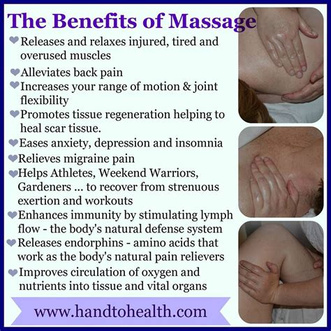 the amazing benefits of massage therapy include physical and emotional