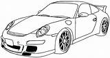 Porsche Coloring Pages Kleurplaat Bugatti 911 Chiron Auto Car Drawing Printable Logo Spyder Cars Kids Color Autos Print Pdf Cool sketch template