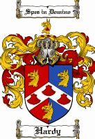 hardy coat  arms hardy family crest escudo de la familia escudo emblemas