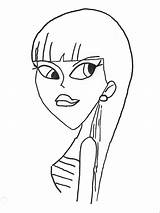Coloring Pages Girl Print sketch template