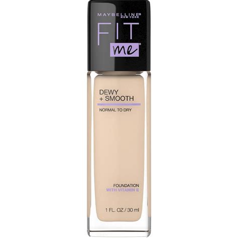 maybelline fit  dewy smooth foundation ivory  ml woolworths