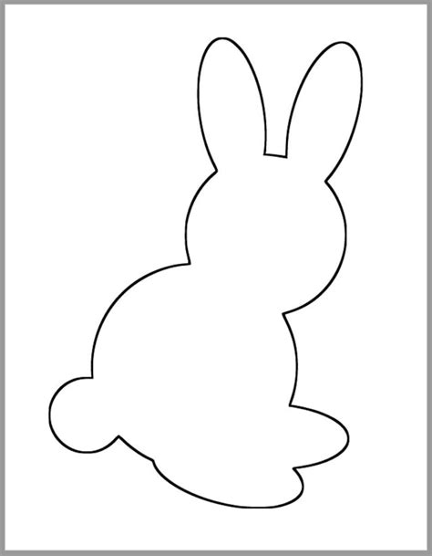 bnny coloring pages learny kids