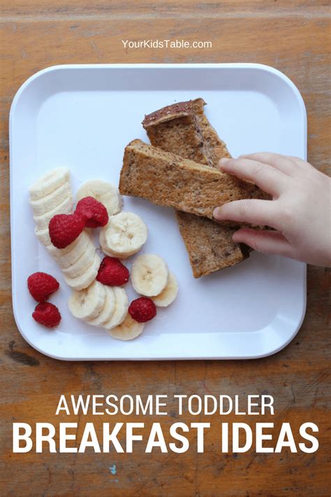 toddler breakfast ideas easy  healthy