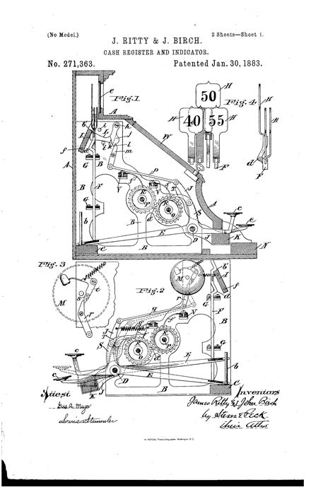 patent illustration cash registerpage