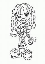 Bratz Coloring Pages Filminspector Characters Main sketch template