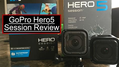 gopro hero session review  action camera     youtube
