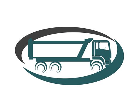 transport truck logo vector art icons  graphics