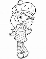Coloring Shortcake Strawberry Drawing Pages Characters Playground Printable Color Getcolorings Print Paintingvalley sketch template
