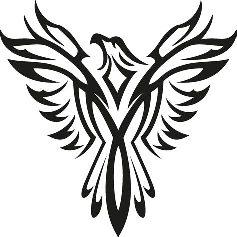 phoenix bird logo vector ai png svg eps