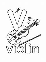 Letter Violin Lowercase Pages2color Numbers Letters Cookie Copyright sketch template