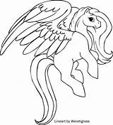 Pegasus Unicorns Pony Licorne Colorier Pegacorn Choisir sketch template