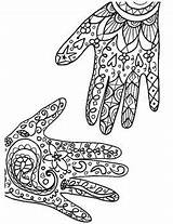 Henna Teachers sketch template