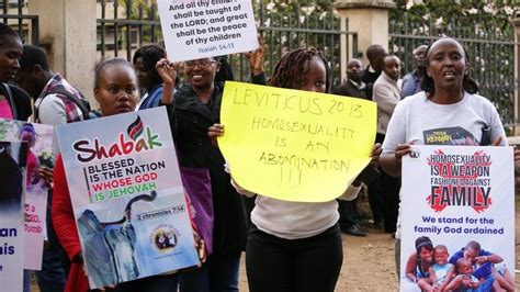 Kenya Upholds Law Criminalising Gay Sex Bbc News