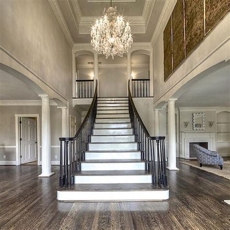 grand staircase ideas  pinterest grand foyer luxury staircase  grand entrance