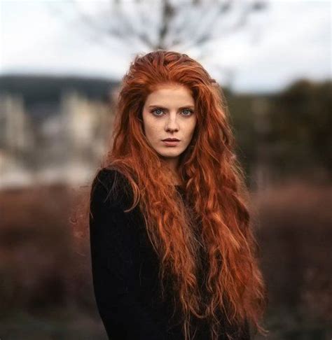 daily redhead long hair styles red hair woman beautiful long hair