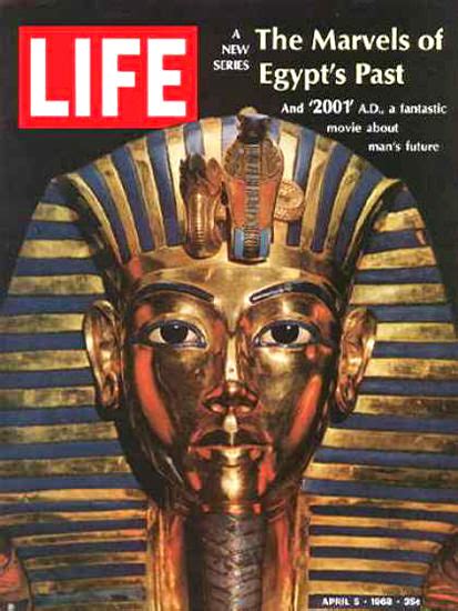Life Magazine Copyright 1968 Ancient Egypt Tutankhamun