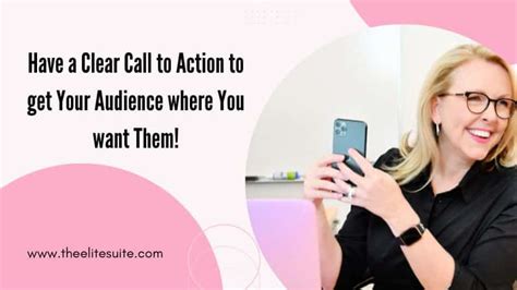 write  call  action   social media posts  elite