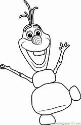 Olaf Coloringpages101 Kids sketch template