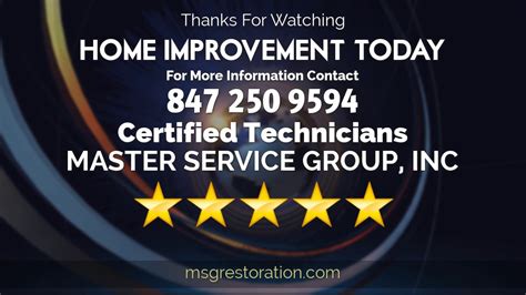 certified technicians  master service group youtube