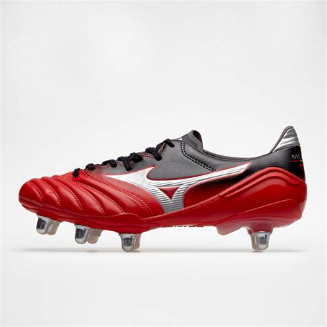black mizuno mens morelia neo  sg rugby boots  boots rugby union