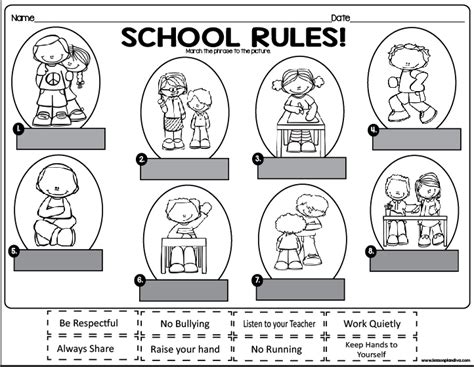 school rules freebie classroom freebies school rules school rules